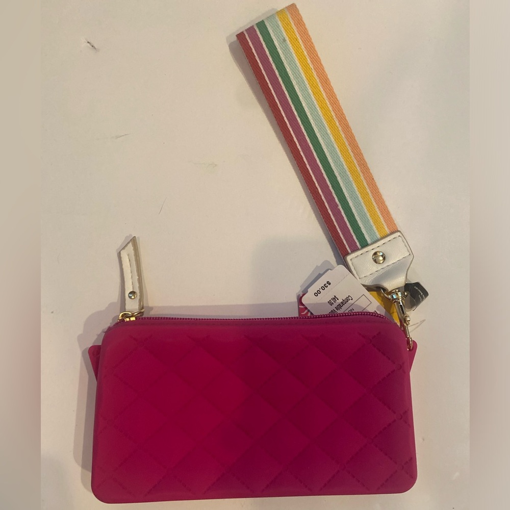 Neiman Marcus silicone waterproof iPhone wristlet